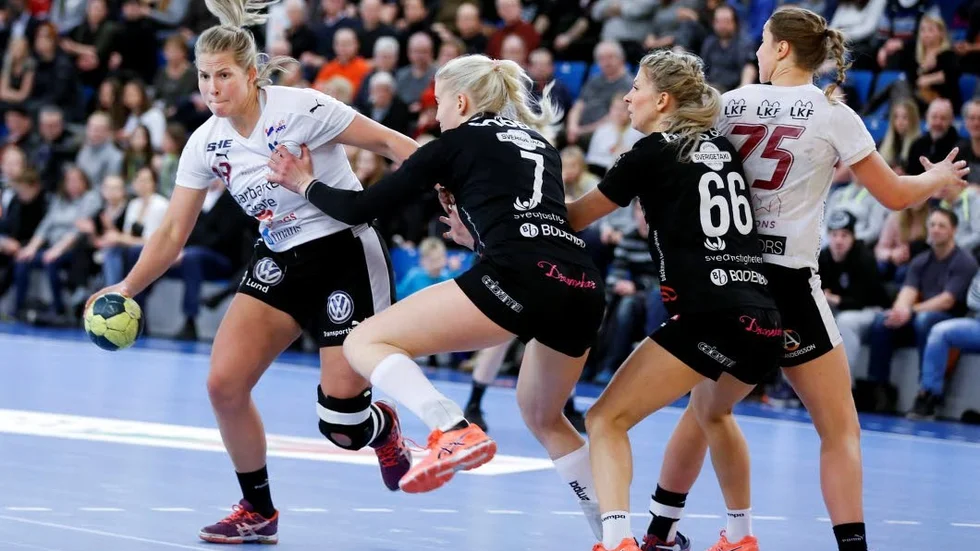 Boden Handboll förlorade med 17 - 19. (Arkivbild från en tidigare match)
