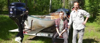 Tog båten med sig till fisketävlingen