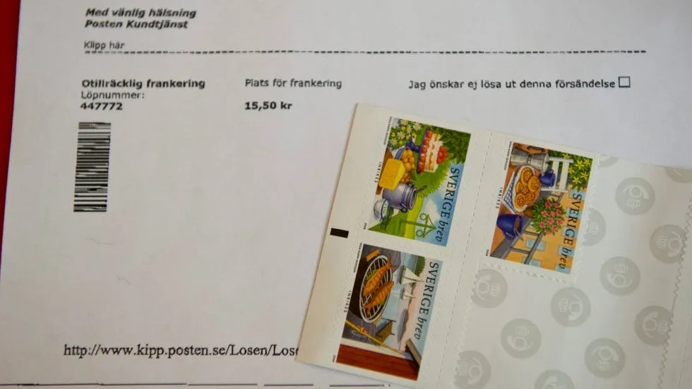 Ofullständig. När brev som skickas har till exempel fel adress så hamnar de hos statliga Post och telestyrelsen som öppnar breven i jakt på avsändaren.