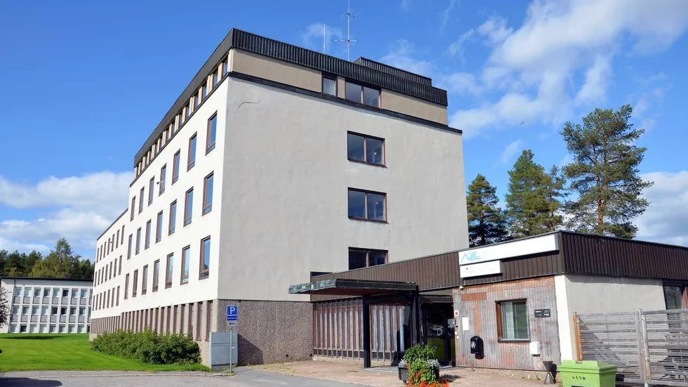 Här. I gamla lungklinikens fastighet planeras ett tillfälligt korttidsboende på 20 platser.