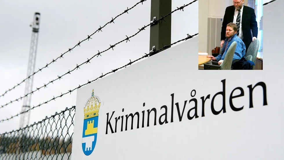 MARIEFRED 20161019
Kriminalvården. Skylt utanpå anstalten i Mariefred 
Foto: Jessica Gow / TT / Kod 1007