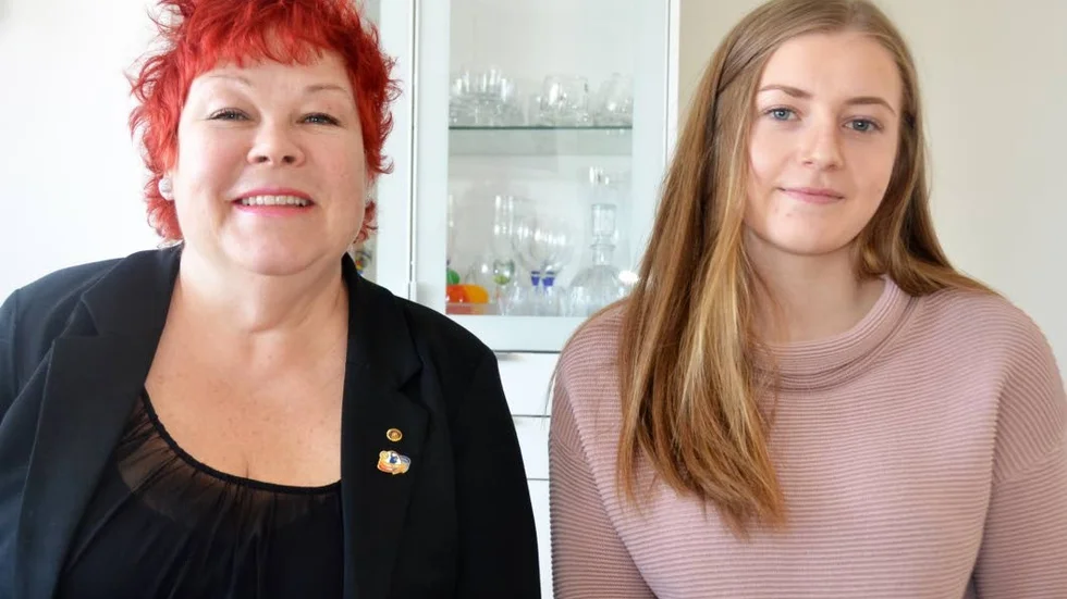 "EN SPÄNNANDE TID". Lena Mannola Edselius och Fanny Lindgren om att åka i väg som utbytesstudent.