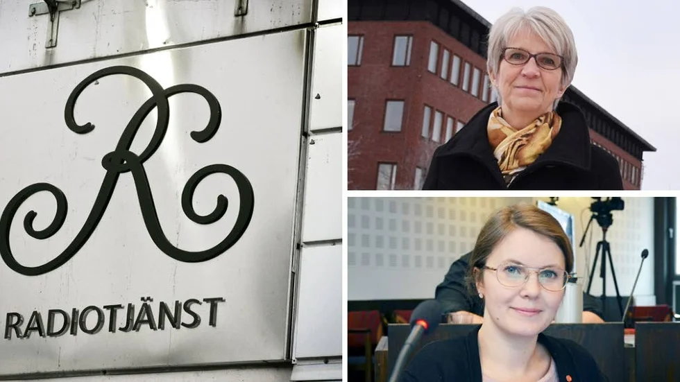 Får vänta. Något beslut om Radiotjänst och jobben kommer inte förrän i höst, enligt Kristina Zakrisson och Ida Karkiainen.