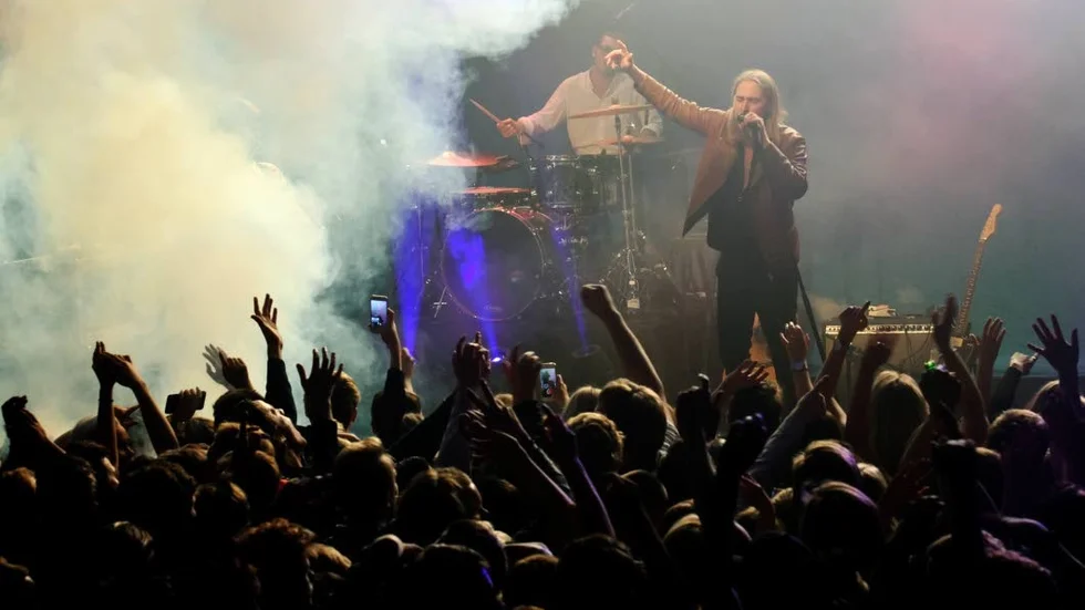 Thomas Stenström live på Stuk i september 2017.