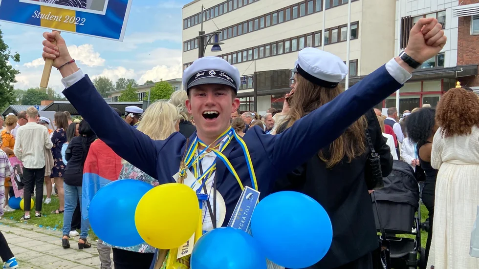 "Jag har älskat varenda sekund av kockutbildningen", säger Joel Lindgren.