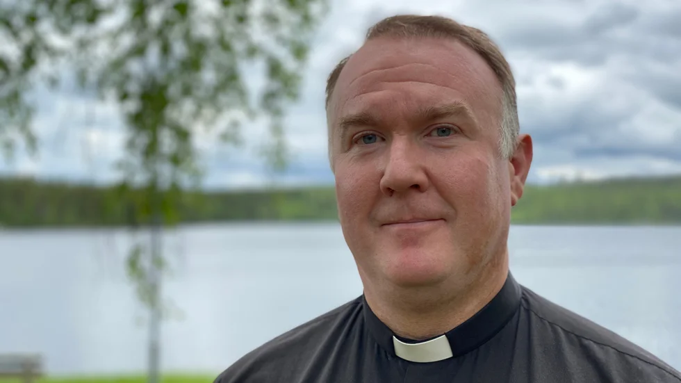 Hans Johansson, kyrkoherde byter jobb.