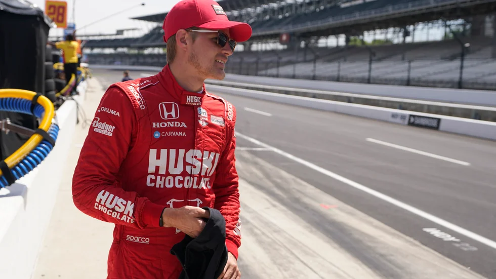 Marcus Ericsson blev tvåa i Wisconsin. Arkivbild.