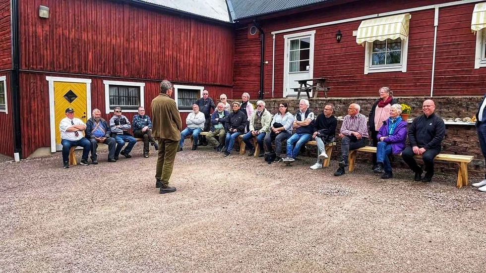 Boxholms kommunfullmäktige besökte även Sörgårdskliniken. 