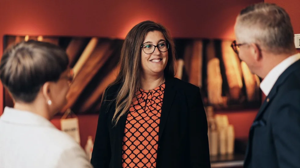 Linn Andersson är platschef på Boliden Rönnskär.
