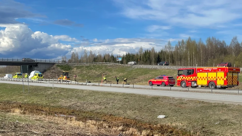 På torsdagseftermiddagen inträffade en olycka i Kåge.