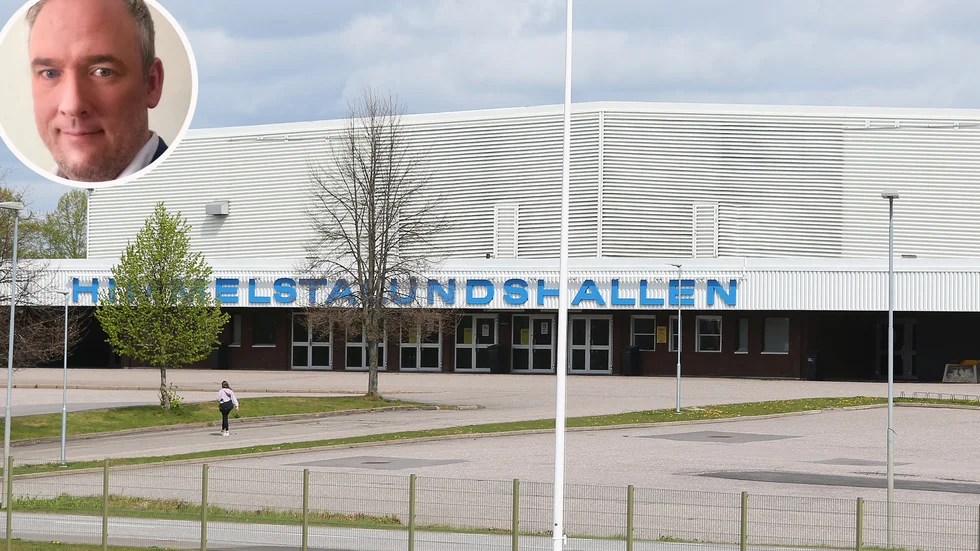 Johan Lundström jobbar för att Vita Hästen ska kunna "sälja ut" namnet på Himmelstalundshallen.