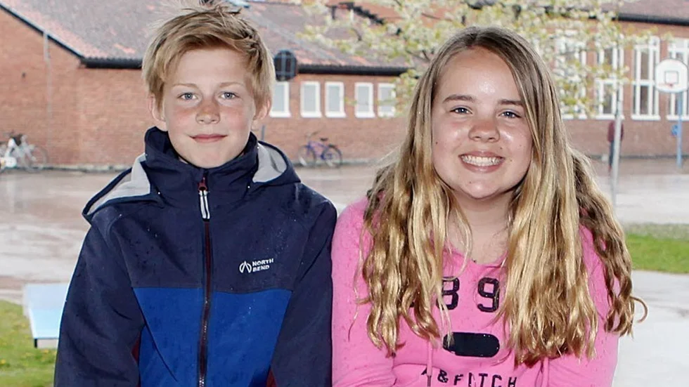 Otto Åberg och Hedda Roswall.