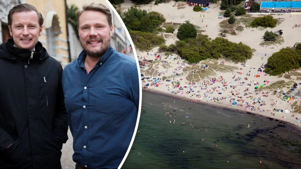 Carl-Johan Stålhammar och Thomas Nässén arbetade tidigare ihop på Wisby Strand - nu blir de en del av satsningen på Tofta.
