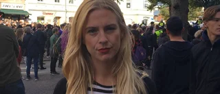 Gotländsk journalist mitt i nazistdemonstrationen
