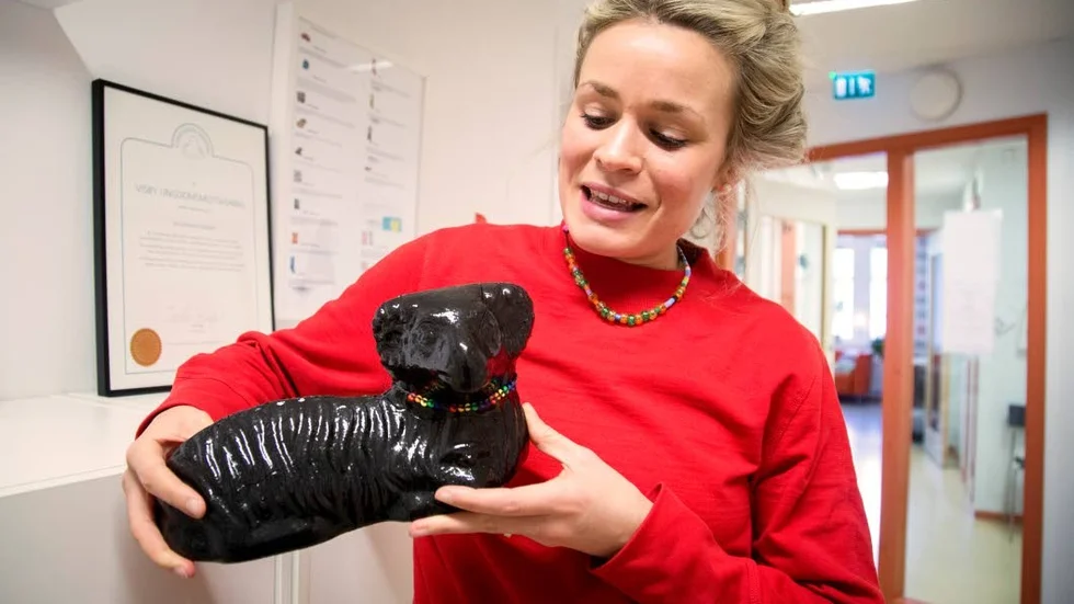 Pride. Mathilda Östman är glad över att ungdomsmottagningen blev uppmärksammad med ”Regnbågsbaggen”.