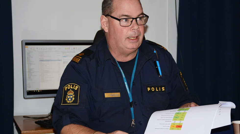 "Man får hämta sitt pass och göra polisanmälningar i Hultsfred under tiden", säger kommunpolis Håkan Karlsson.