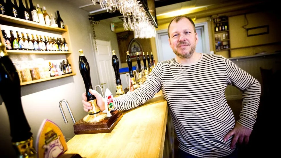 Johan Spendrup, vd Gotlands Bryggeri.