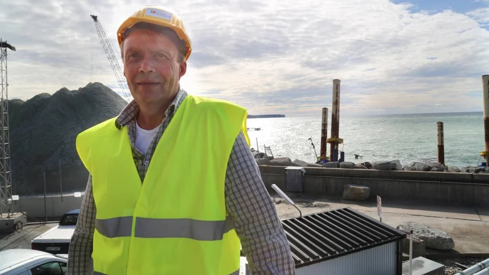 Projektledare. Harald Gröttvik hoppas att dykarna ska kunna ta sig ner i vattnet för att göra en bedömning redan under tisdagseftermiddagen.