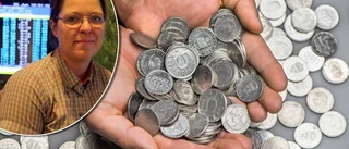 Högt tryck när gamla pengar lämnas in – maskinen gick sönder