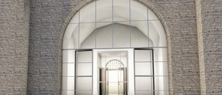 Domkyrkans entré får nytt utseende