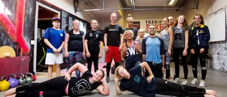 De fick träna med "Gympaläraren"