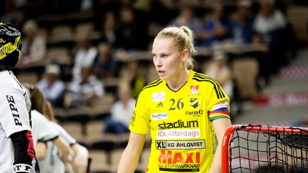 Veteran. Olivia Ruthström lägger klubban på hyllan efter åtta SSL-säsonger.