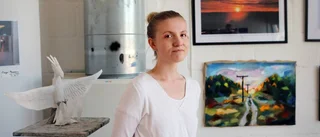 Elevutställning med mytiska inslag