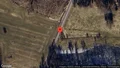 En lastbil i trafikolycka på väg 221