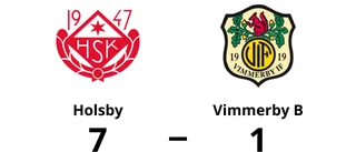 Storförlust för Vimmerby B – 1-7 mot Holsby