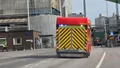 Personalen släckte brand i industribyggnad