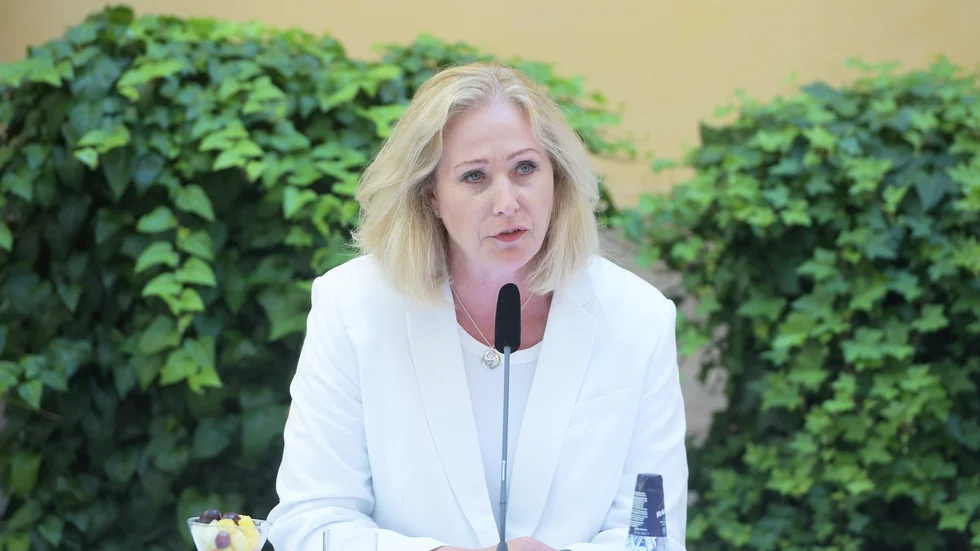Före detta kulturminister Jeanette Gustafsdotter (S) tar över som chef för Arbetarrörelsens arkiv. Arkivbild.