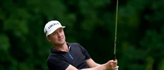 Svenskdoldisens jättesuccé – leder på PGA-touren