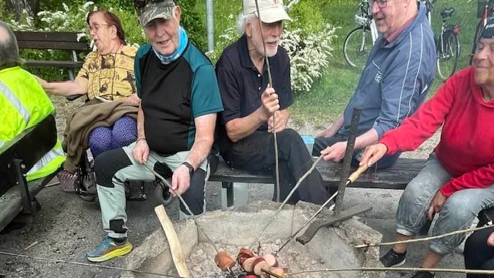 PRO Öjebyn hade en trevlig kväll vid Piteälven.