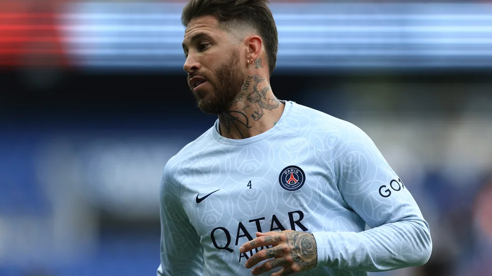 Sergio Ramos lämnar PSG. Arkivbild.