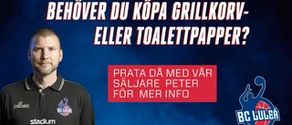 BC Luleås skämt – gör tränaren till korvförsäljare
