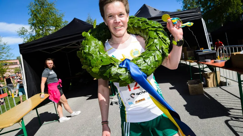 Vinnaren i Scaniamilen, Mikkel Knif, Hammarby IF, gjorde processen kort för konkurrenterna och avgjorde direkt.