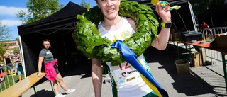 "Just idag var jag stark"