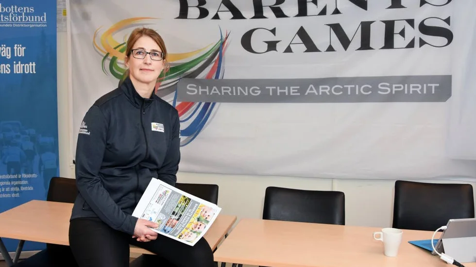 Utvecklande. Katarina Halfvarsson ser spelen som utvecklande för ungdomarna i barentsregionen.