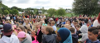 Sjöng egen sång
