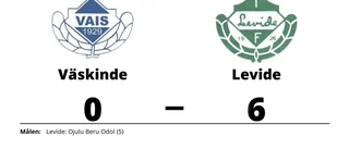 Ojulu Beru Odol fixade segern för Levide