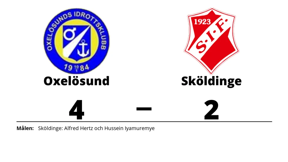 Oxelösunds IK vann mot Sköldinge IF