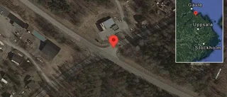 Trafikolycka med lastbil på väg 772