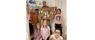 Barnen sydde hjälpande änglar 
