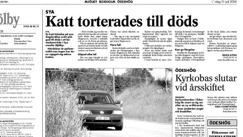 Correns artikel i lördagstidningen har fått ett ögonvittne att höra av sig till polisen.
