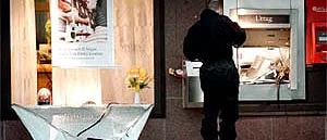 Automat sprängd i Borensberg