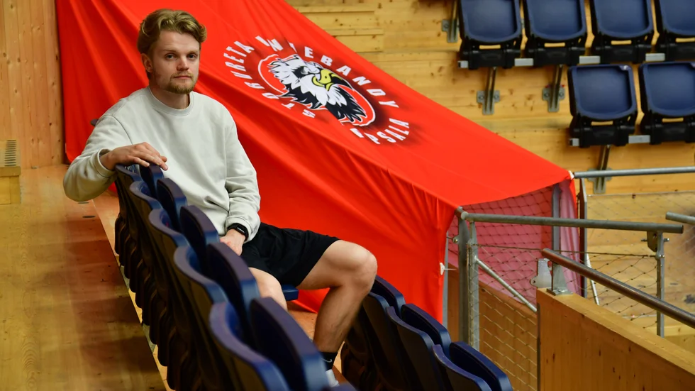 Filip Eriksson gör sin andra SM-final när Storvreta möter Falun på lördagen. Den första spelade han inför tomma "coronaläktare" i Gävle. Då vann Falun.