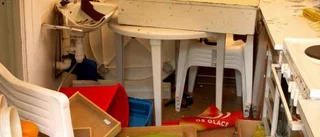 Grov vandalisering vid Väderkvarnsbacken