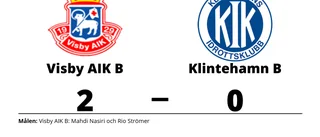 Visby AIK B äntligen segrare igen efter vinst mot Klintehamn B