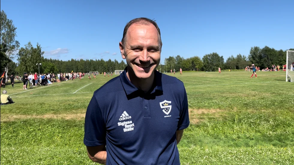 Jonas Eriksson är på plats under Piteå Summer Games.