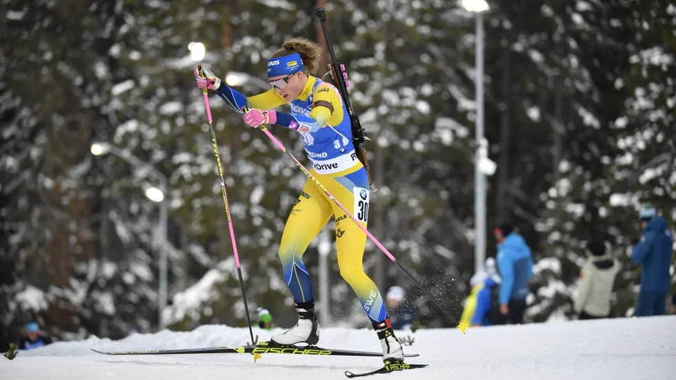 Hanna Öberg har ett guld redan från VM. Ska det bli medalj nummer två nu med Samuelsson?